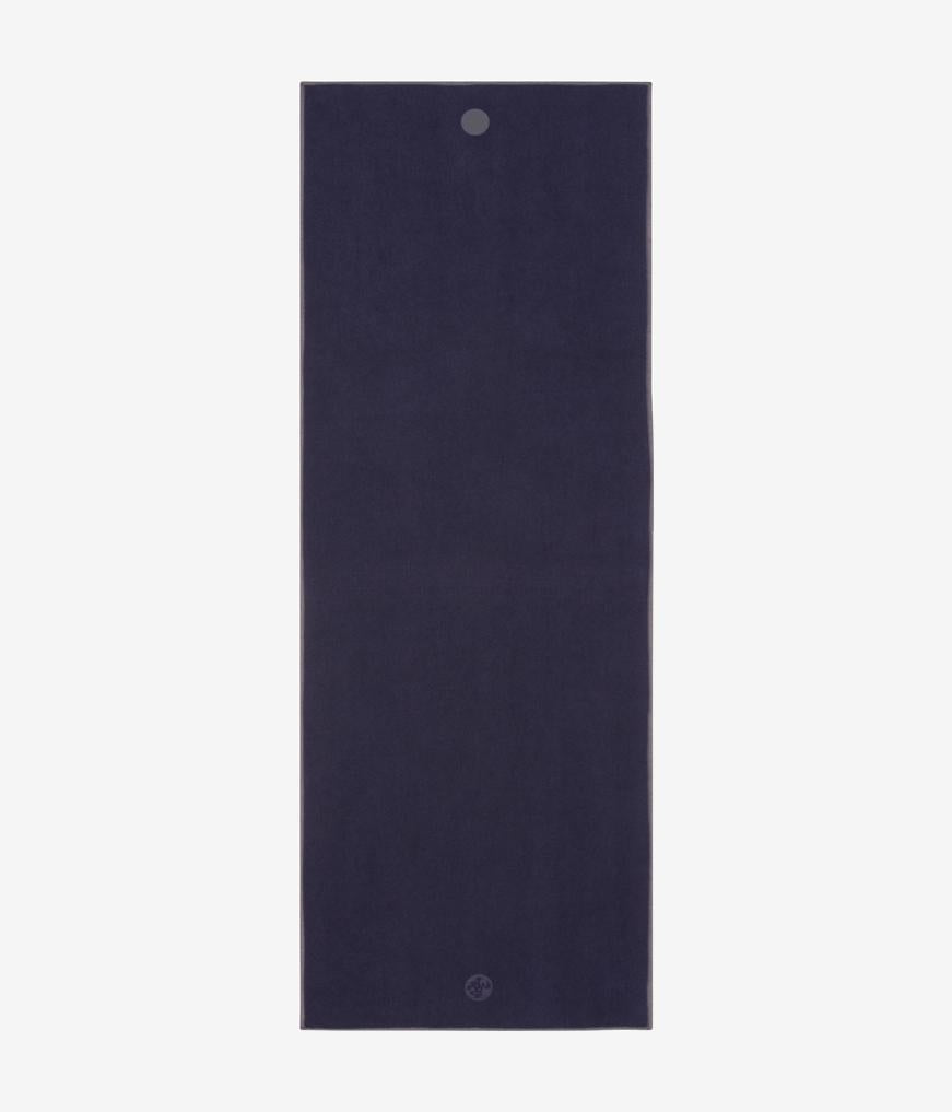 Manduka Yogitoes Skidless Yoga Mat Towel - Midnight 2.0