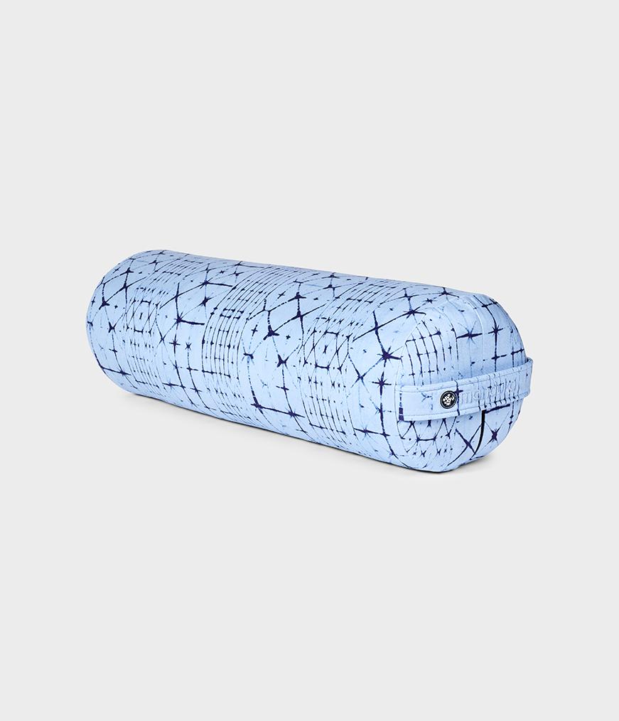 Manduka enlight® Round Bolster - Star Dye Clear Blue