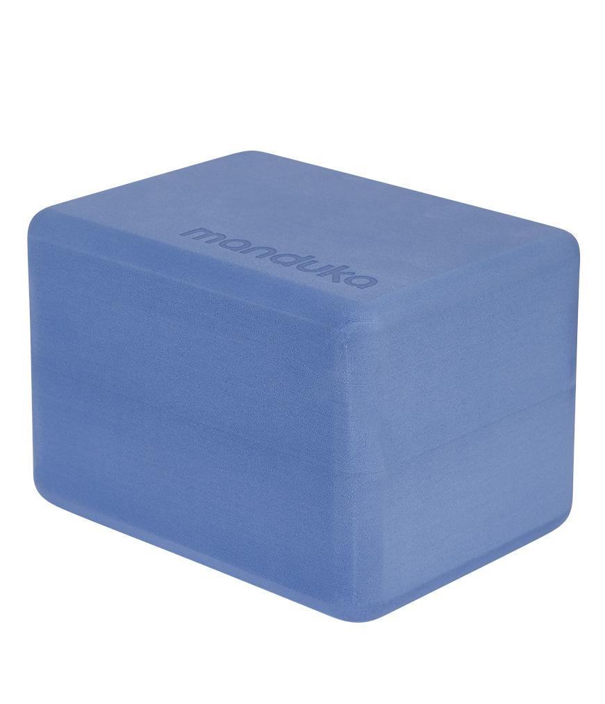 Manduka Recycled Foam Mini Travel Block - Shade Blue