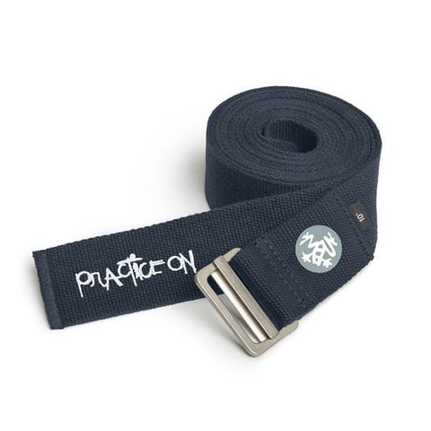 Manduka AligN Yoga Strap 8 Foot - Dk Deep Sea