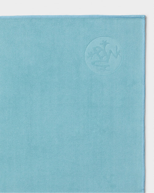 Manduka eQua 2.0 Mat Towel - Blue Lotus