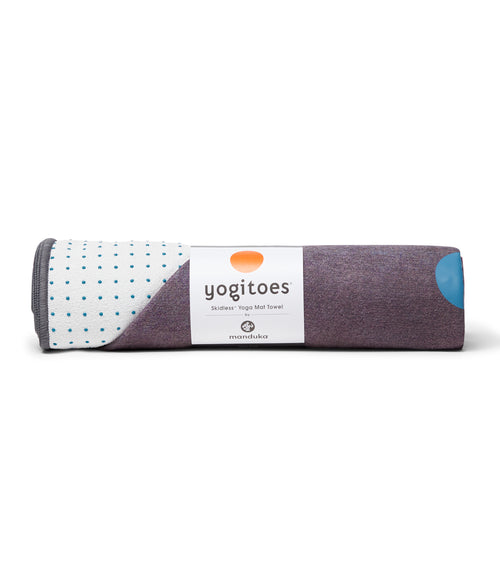 Manduka Yogitoes Skidless Yoga Mat Towel 71'' - Amethyst Vibe 2.0