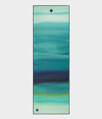 Manduka Yogitoes 2.0 Mat Towel - Lagoon