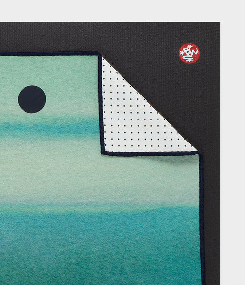 Manduka Yogitoes 2.0 Mat Towel - Lagoon