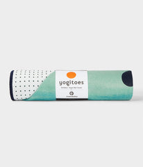 Manduka Yogitoes 2.0 Mat Towel - Lagoon