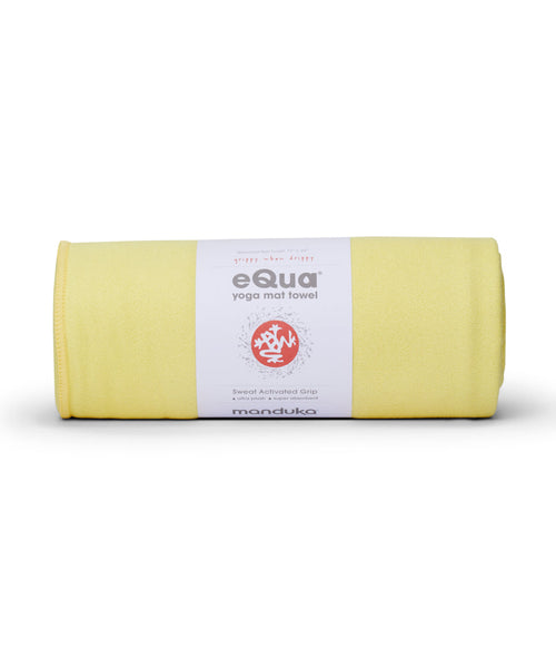 Manduka eQua Mat Towel - Lemon