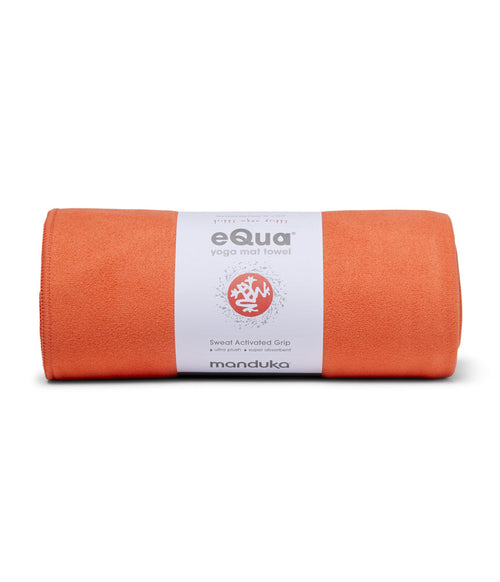 Manduka eQua Mat Towel - Tiger Lily