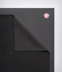 Manduka Yogitoes Skidless Yoga Mat Towel 71'' - Onyx 2.0