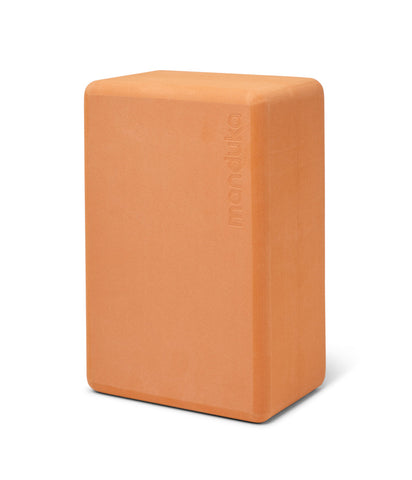 Manduka Recycled Foam Mini Travel Block  - Clay