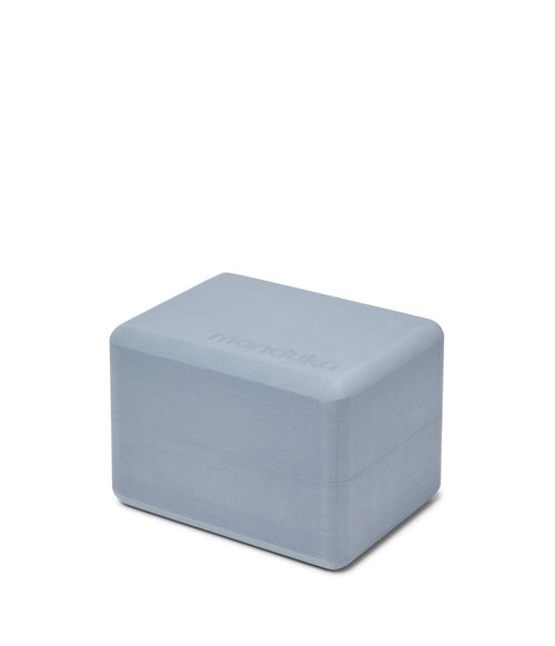 Manduka Recycled Foam Mini Travel Block  - Shadow