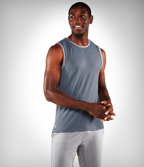 Manduka Transcend Performance Stripe Tank