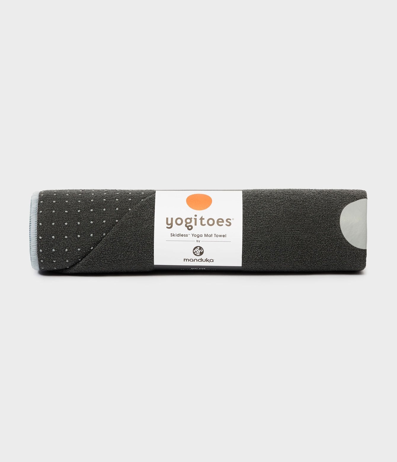 Manduka Yogitoes Skidless Yoga Mat Towel 71'' - Grey 2.0