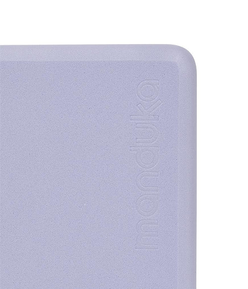 Manduka Recycled Foam Mini Travel Block  - Lavender