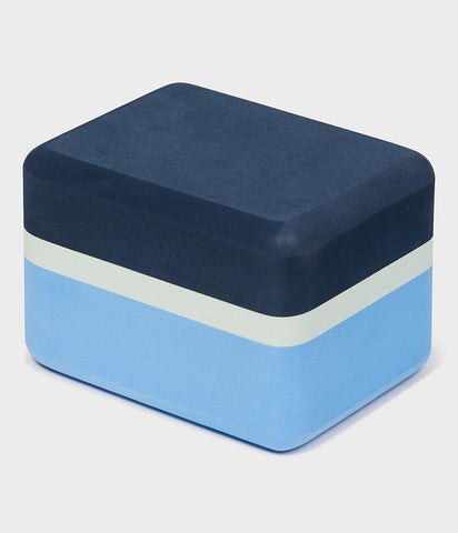 Manduka Recycled Foam Block - Shade Blue