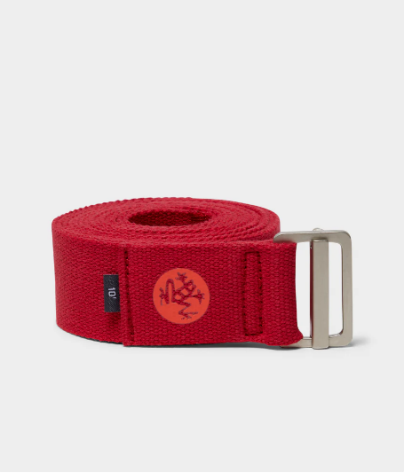 Manduka AligN Yoga Strap 10 Foot - Rose