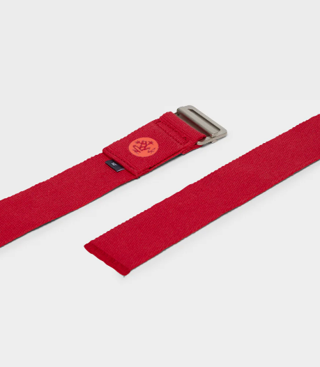 Manduka AligN Yoga Strap 10 Foot - Rose