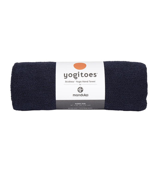 Manduka Yogitoes Skidless Yoga Hand Towel - Midnight 2.0