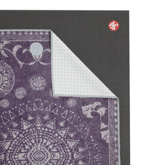 Manduka Yogitoes Skidless Yoga Mat Towel 71'' - Geija Purple 2.0