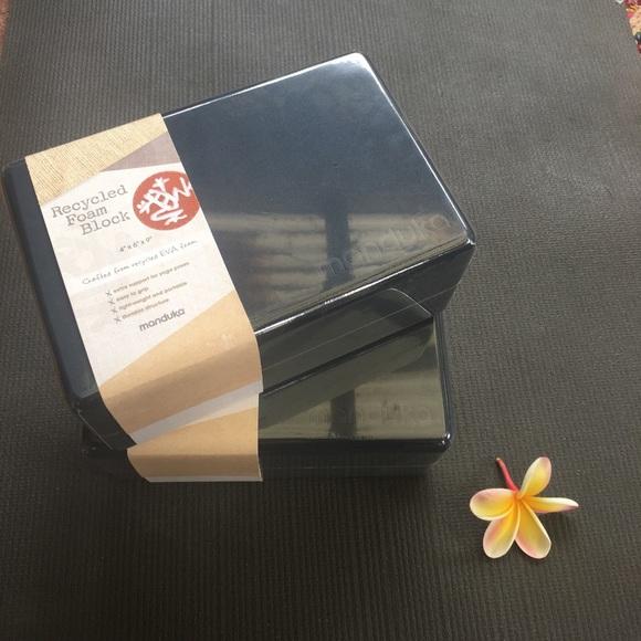 Manduka's Recycled Foam Block is the first among equals